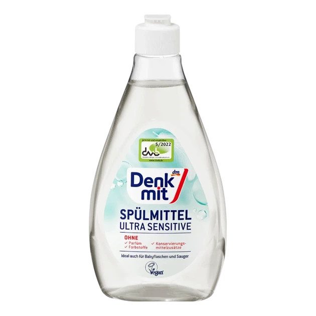 Средство для мытья посуды Denkmit Spulmittel Ultra Sensitive 4066447791129 500 мл