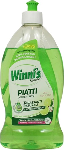 Средство для мытья посуды Winni's Lime e Fiori Di Mela 8003650027139 480 мл