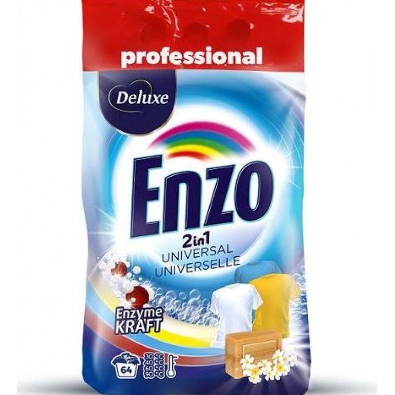 Порошок для стирки универсальный Deluxe Enzo 4260504880973 4.5 кг