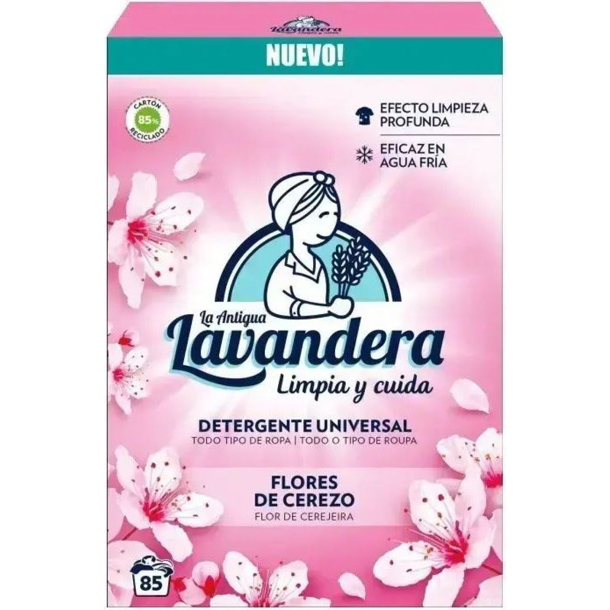 Порошок для стирки универсальный Lavandera Universal Flores de Cerezo 8435495815136 4.675 кг