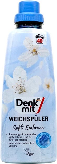 Кондиционер для белья Denkmit Weichspüler Soft Embrace 4066447861297 1000 мл