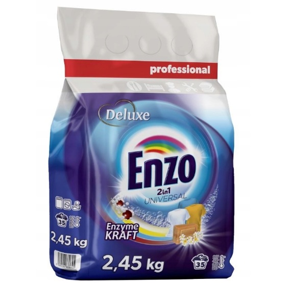 Порошок для стирки Deluxe Enzo 4260504880645 2.45 кг