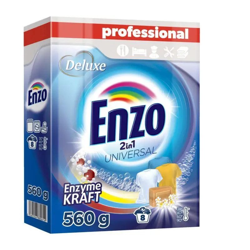 Порошок для стирки универсальный Deluxe Enzo 4260504880614 560 г