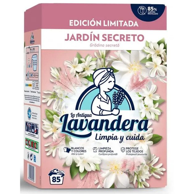Порошок для стирки универсальный Lavandera Jardin 8435495847434 4675 г