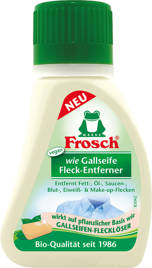 Пятновыводитель с желчным мылом 75 мл Frosch 4001499923746 Пятновыводитель с желчным мылом 75 мл Frosch 4001499923746