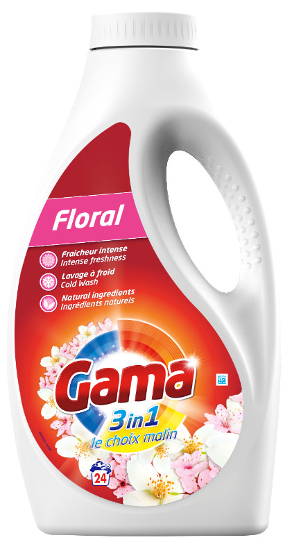Гель для стирки универсальный Gama 8435495815860 1.2 л