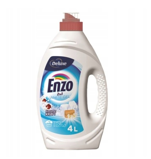 Гель для стирки белых вещей Deluxe Enzo 4260504880324 4 л
