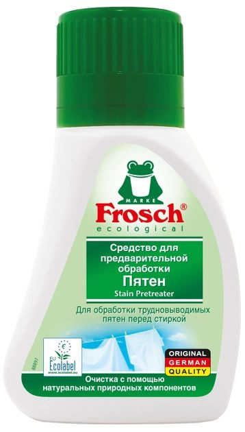 Пятновыводитель для текстиля 75 мл Frosch 4001499159572 Пятновыводитель для текстиля 75 мл Frosch 4001499159572