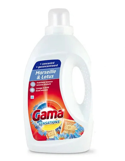 Гель для стирки универсальный Gama Marseille and Lotus 8435495815921 1.2 л