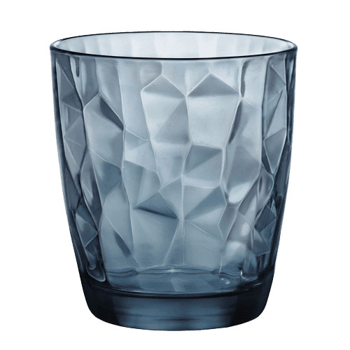 Стакан низкий 305 мл Diamond Ocean Blue Bormioli Rocco 350220-M0-2321990 Стакан низкий 305 мл Diamond Ocean Blue Bormioli Rocco 350220-M0-2321990