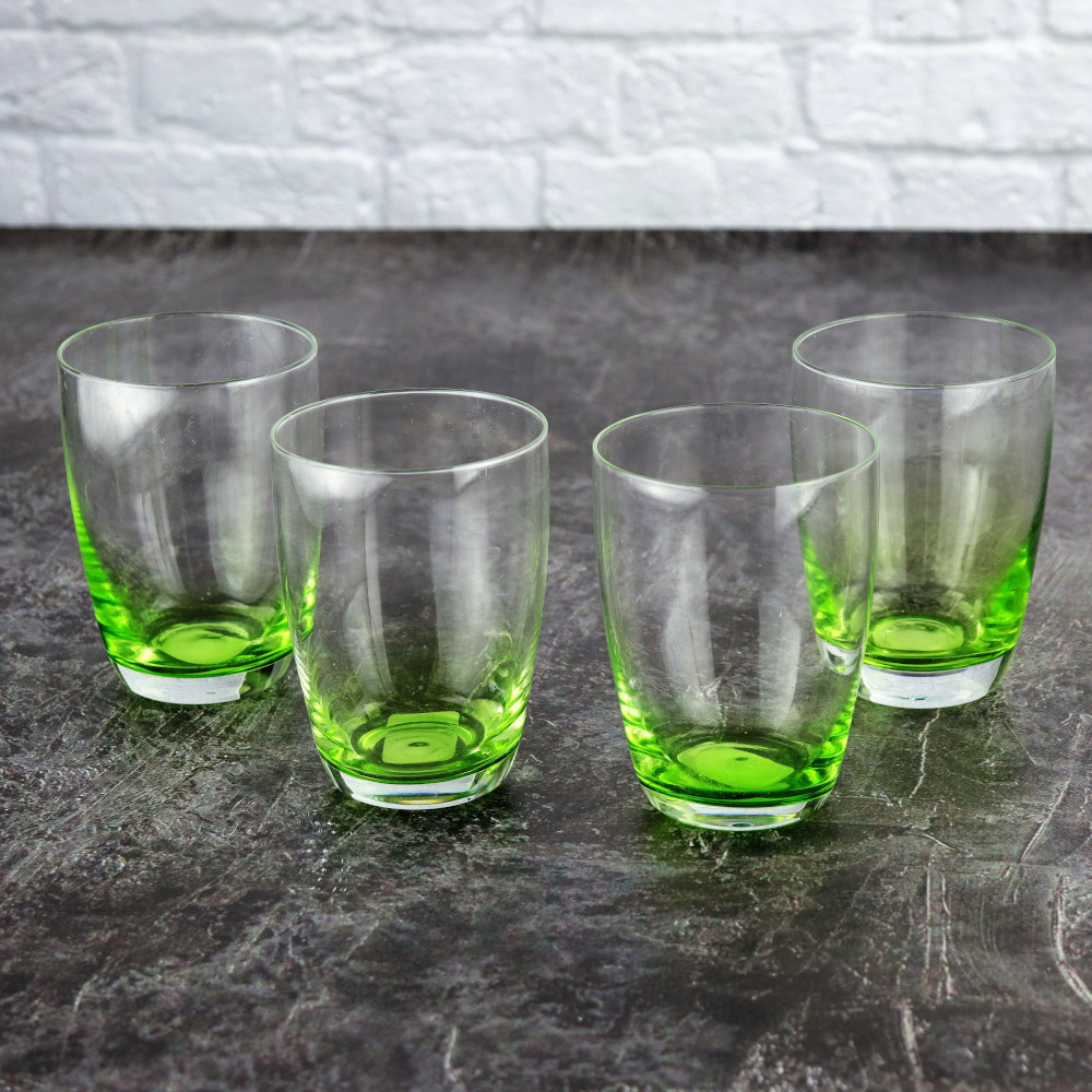 Набор стаканов низких Luminarc Variation Shades Green D4848 340 мл 4 шт