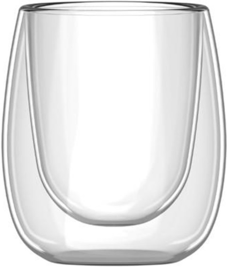 Набор стаканов низких с двойными стенками Ardesto AR2608B 80 мл 2 шт