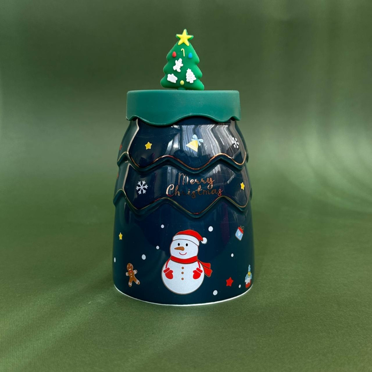 Стакан новогодний Merry Christmas 13334 400 мл зеленый Стакан новогодний Merry Christmas 13334 400 мл зеленый
