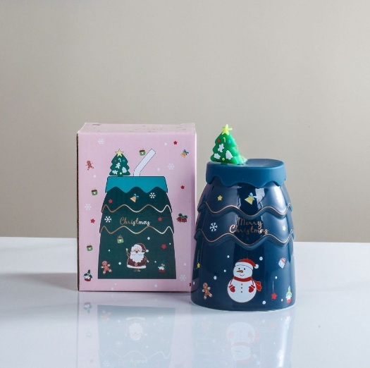 Стакан новогодний Merry Christmas 13331 400 мл синий Стакан новогодний Merry Christmas 13331 400 мл синий