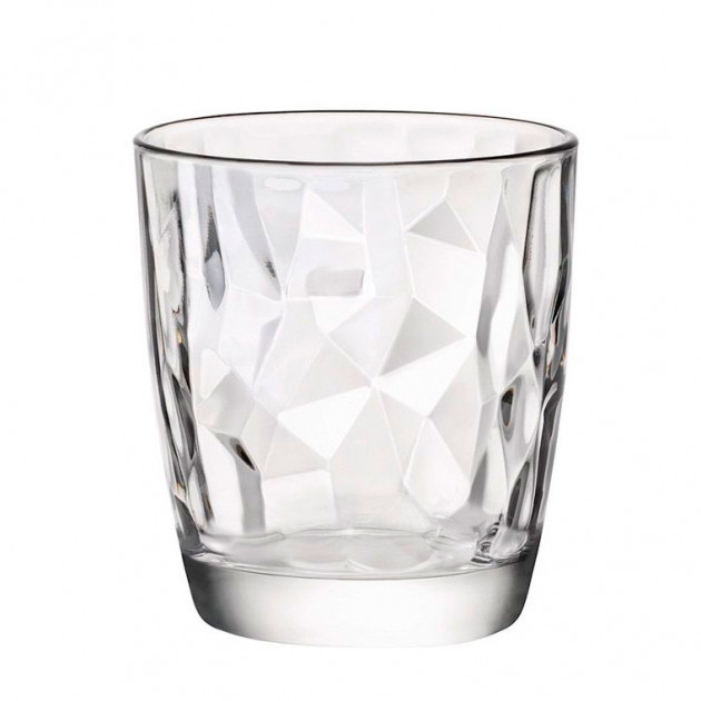 Стакан низкий Bormioli Rocco Diamond 302260-M-02321990 390 мл прозрачный Стакан низкий Bormioli Rocco Diamond 302260-M-02321990 390 мл прозрачный