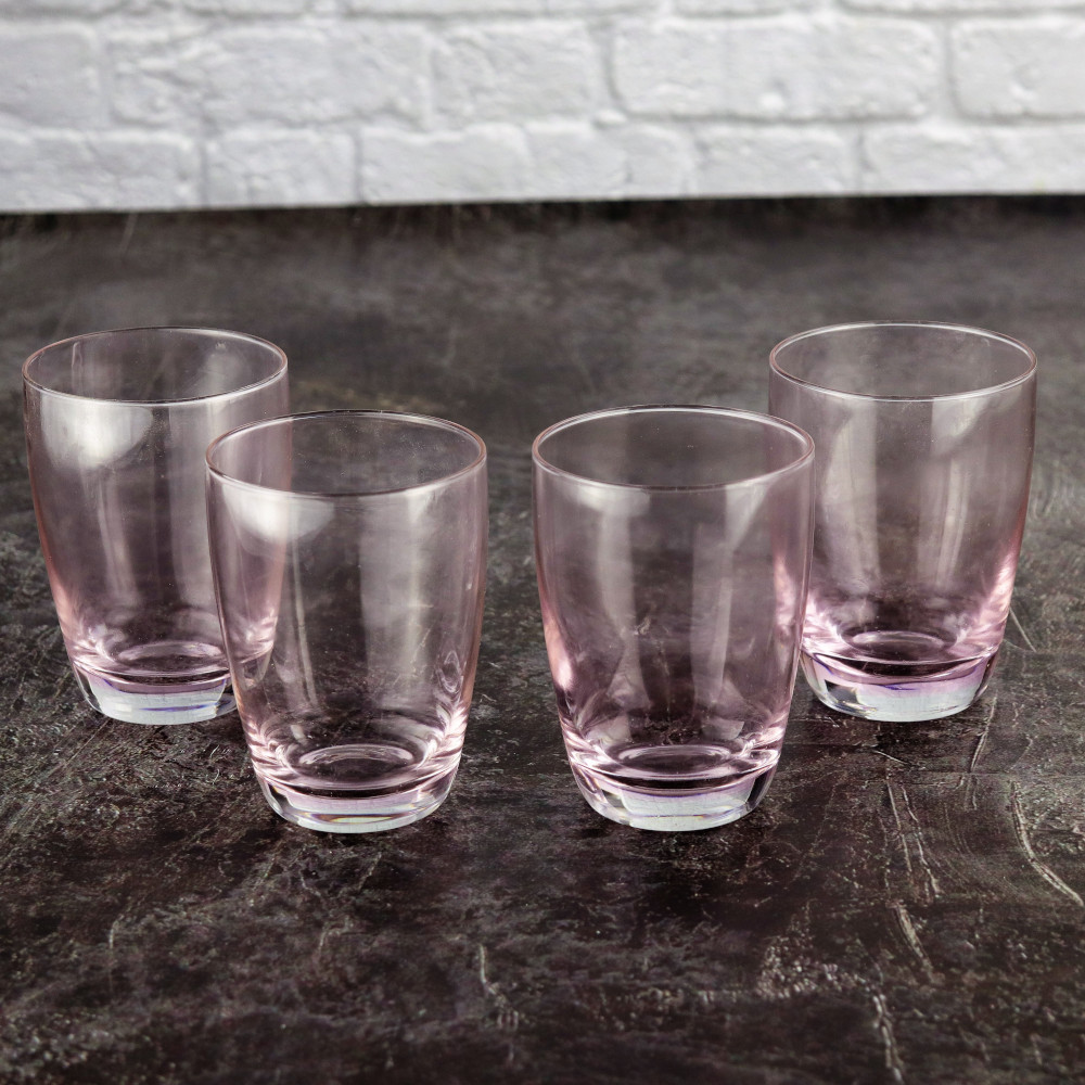 Набор стаканов низких Luminarc Variation Shades Pink D4843 340 мл 4 шт