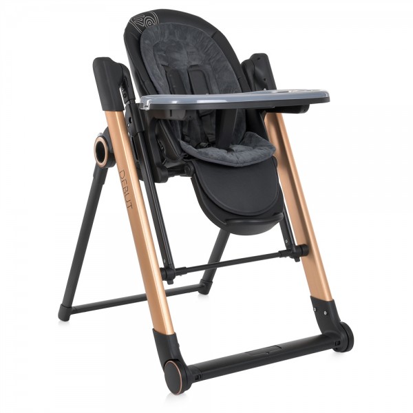 Стульчик для кормления El Camino ME-1102-Posh-Black черный