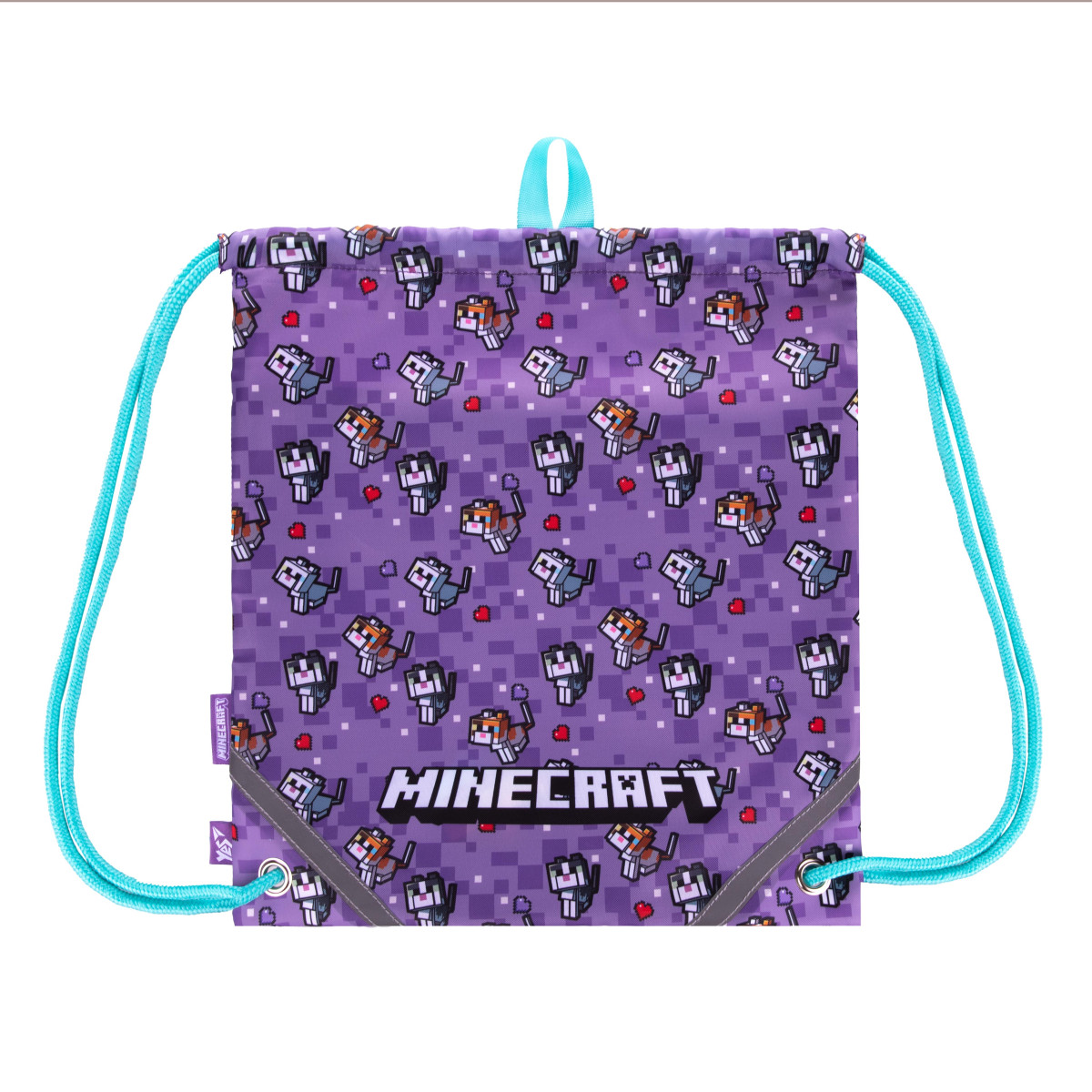 Сумка для обуви YES SB-10 Minecraft Pinky 550092 40х35 см