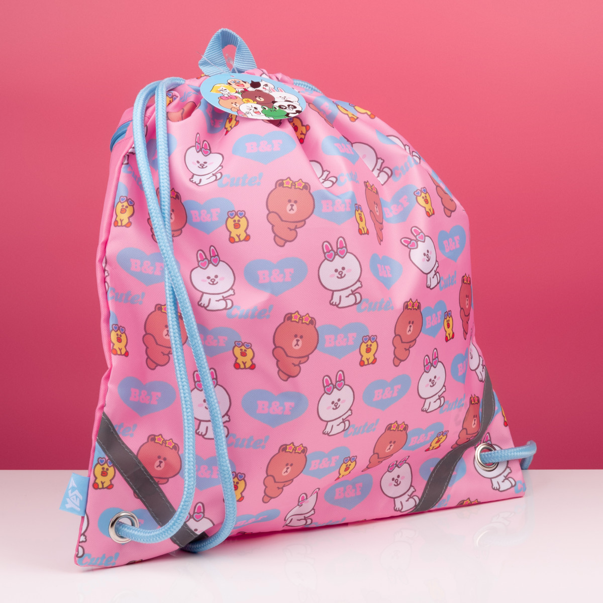 Сумка для обуви YES SB-10 Line Friends 533448 40х35 см