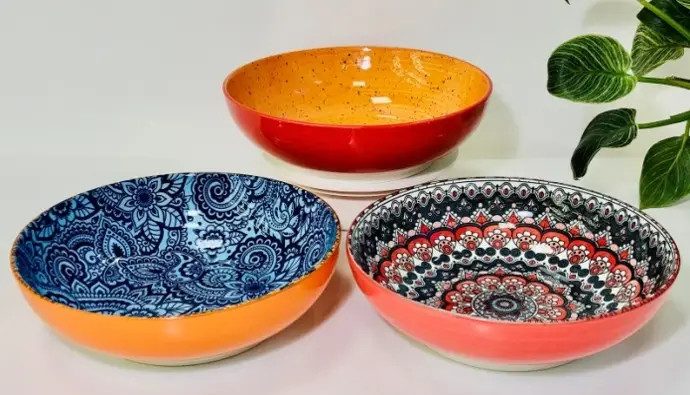 Салатник Olens Тригорье 102-603 25.5х7.5 см