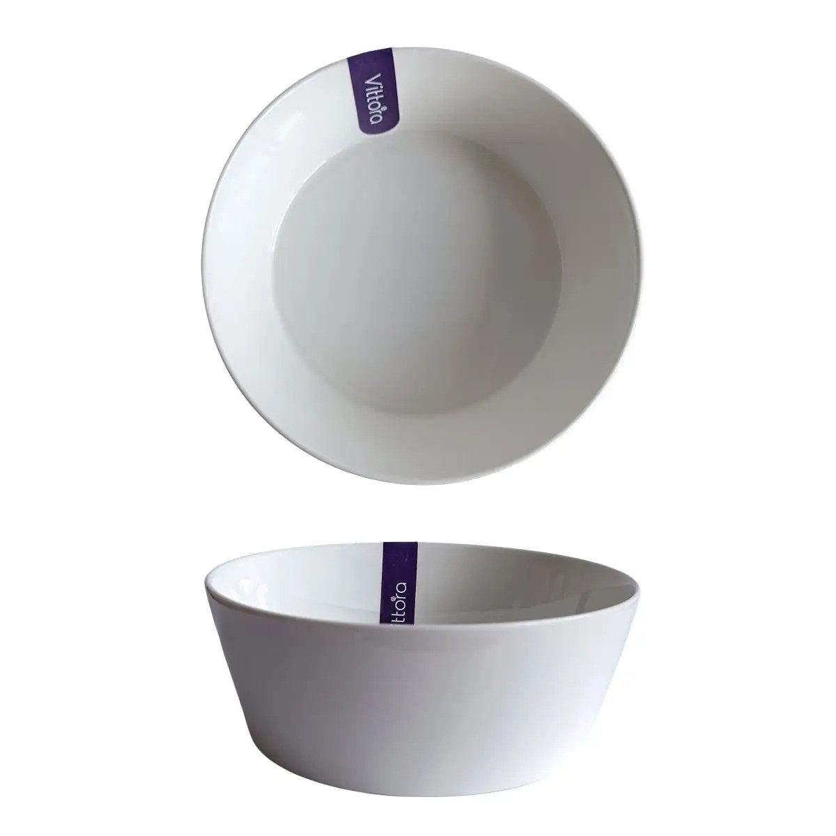 Салатник Vittora Cream Royale VT-P-2175CR 17.5 см кремовый