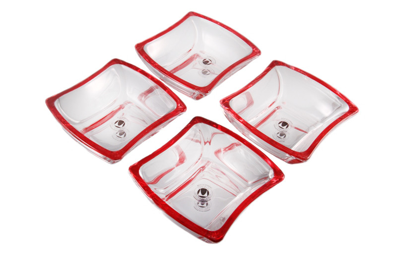 Набор салатников 9.5 см 4 шт Winx Cherry Red Walther-Glas WG-4484