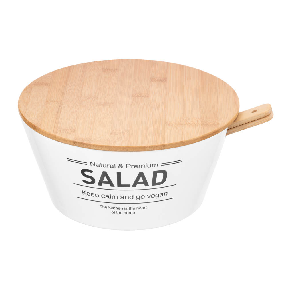 Салатница с крышкой и приборами Ardesto Midori AR0964 27.6х12.5 см 4 предмета Салатница с крышкой и приборами Ardesto Midori AR0964 27.6х12.5 см 4 предмета