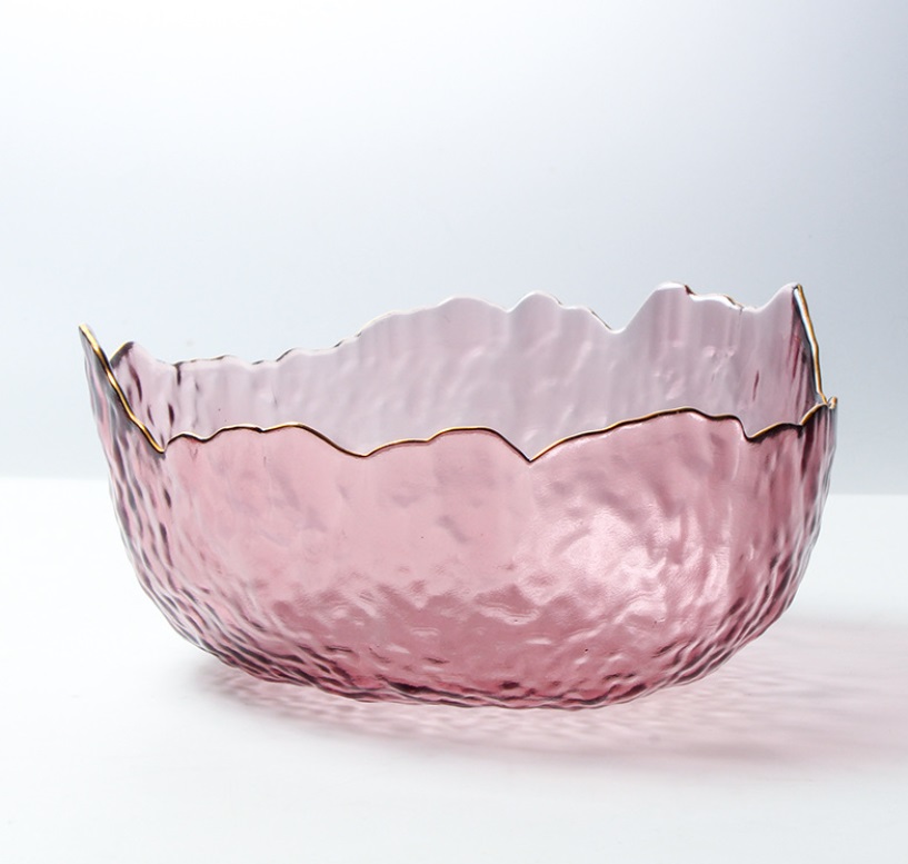 Салатник Glass 18452 13 см розовый Салатник Glass 18452 13 см розовый