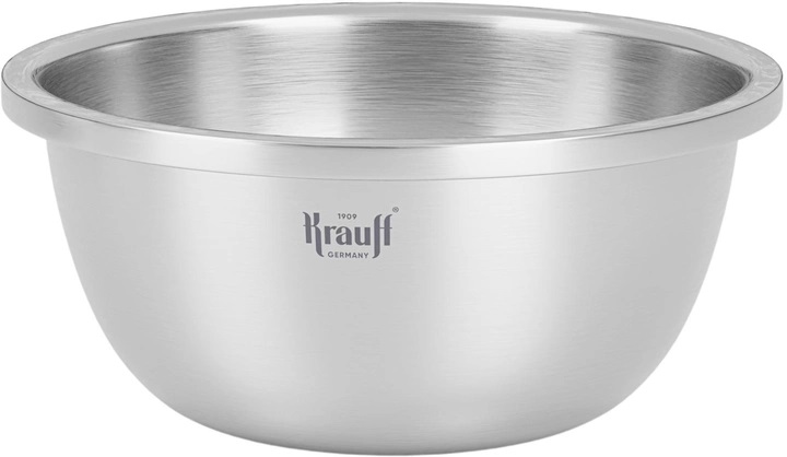 Миска Krauff 29-298-042 7.7 л 34 см серебристая
