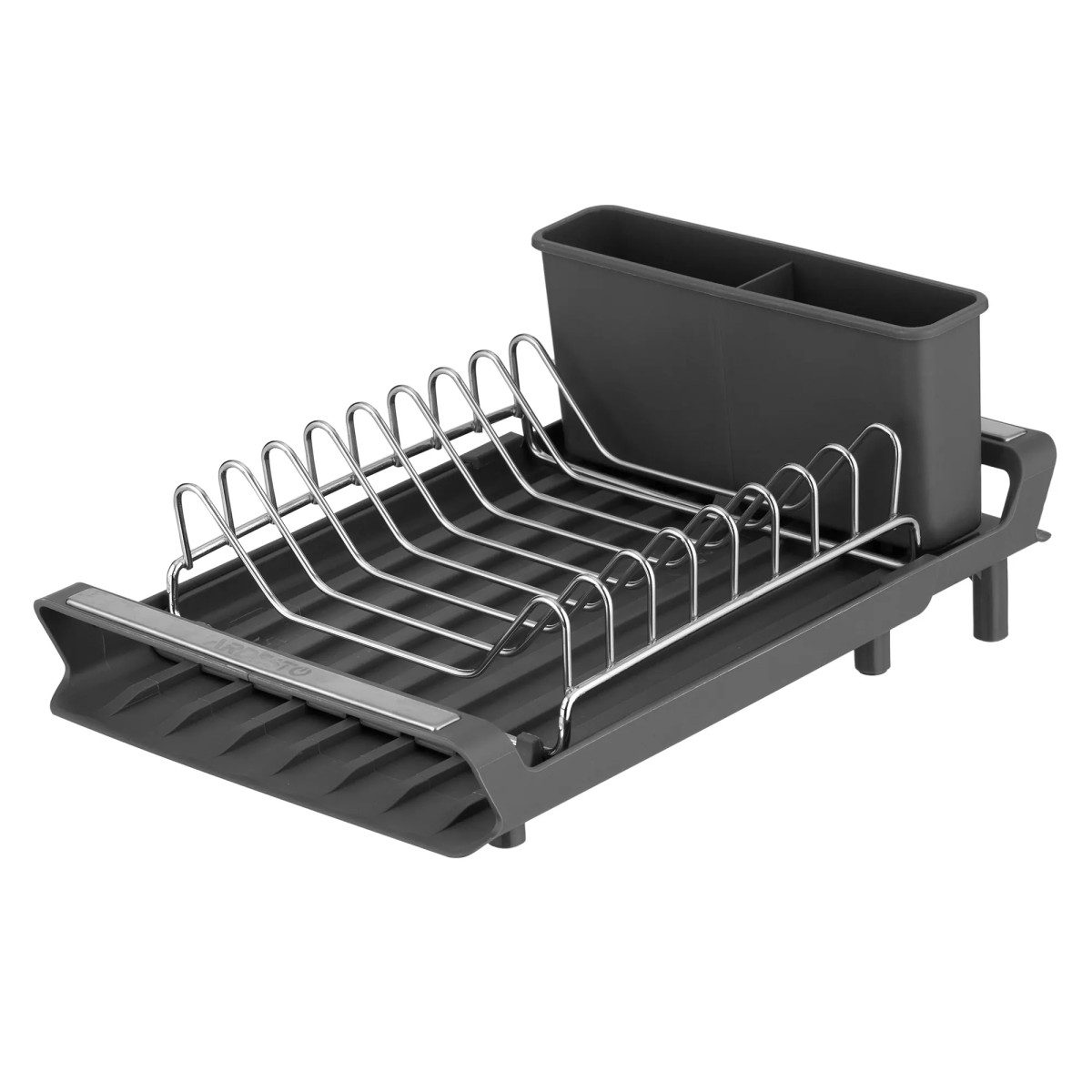 Сушилка для посуды с подставкой Ardesto Minimalism ARHK4103GS 46.5х19.5х9.5 см черная Сушилка для посуды с подставкой Ardesto Minimalism ARHK4103GS 46.5х19.5х9.5 см черная