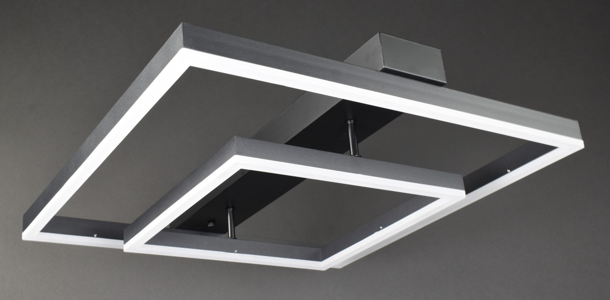 Люстра светодиодная потолочная LED светильник для квартиры на потолок лэд 28005 Черный 12х50х50 см. Люстра светодиодная потолочная LED светильник для квартиры на потолок лэд 28005 Черный 12х50х50 см.