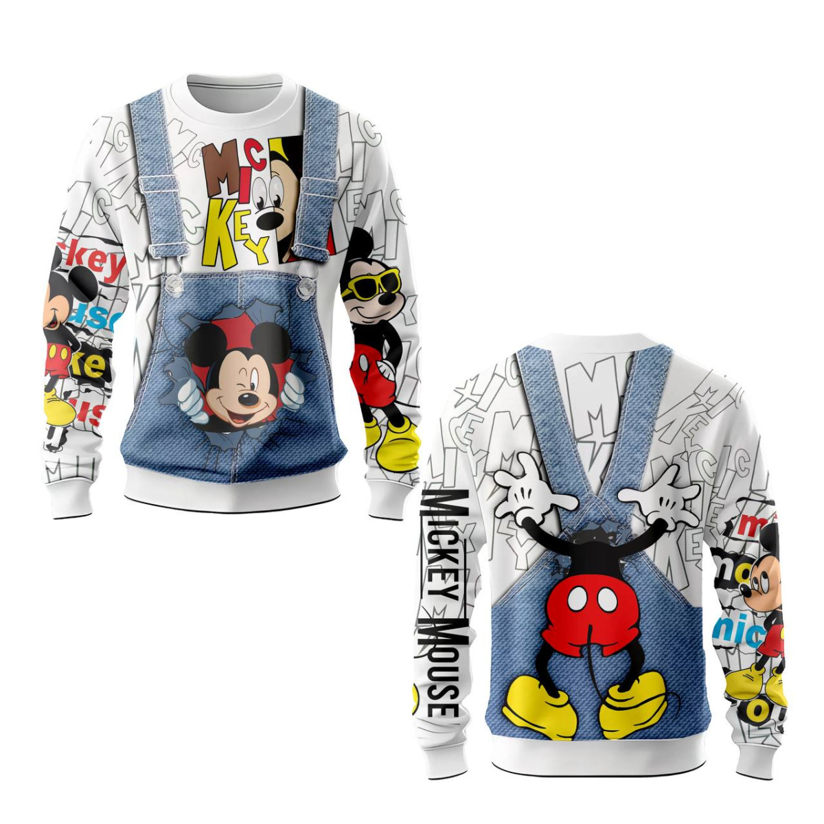 Свитшот с 3D принтом Disney Classic 31586 XS