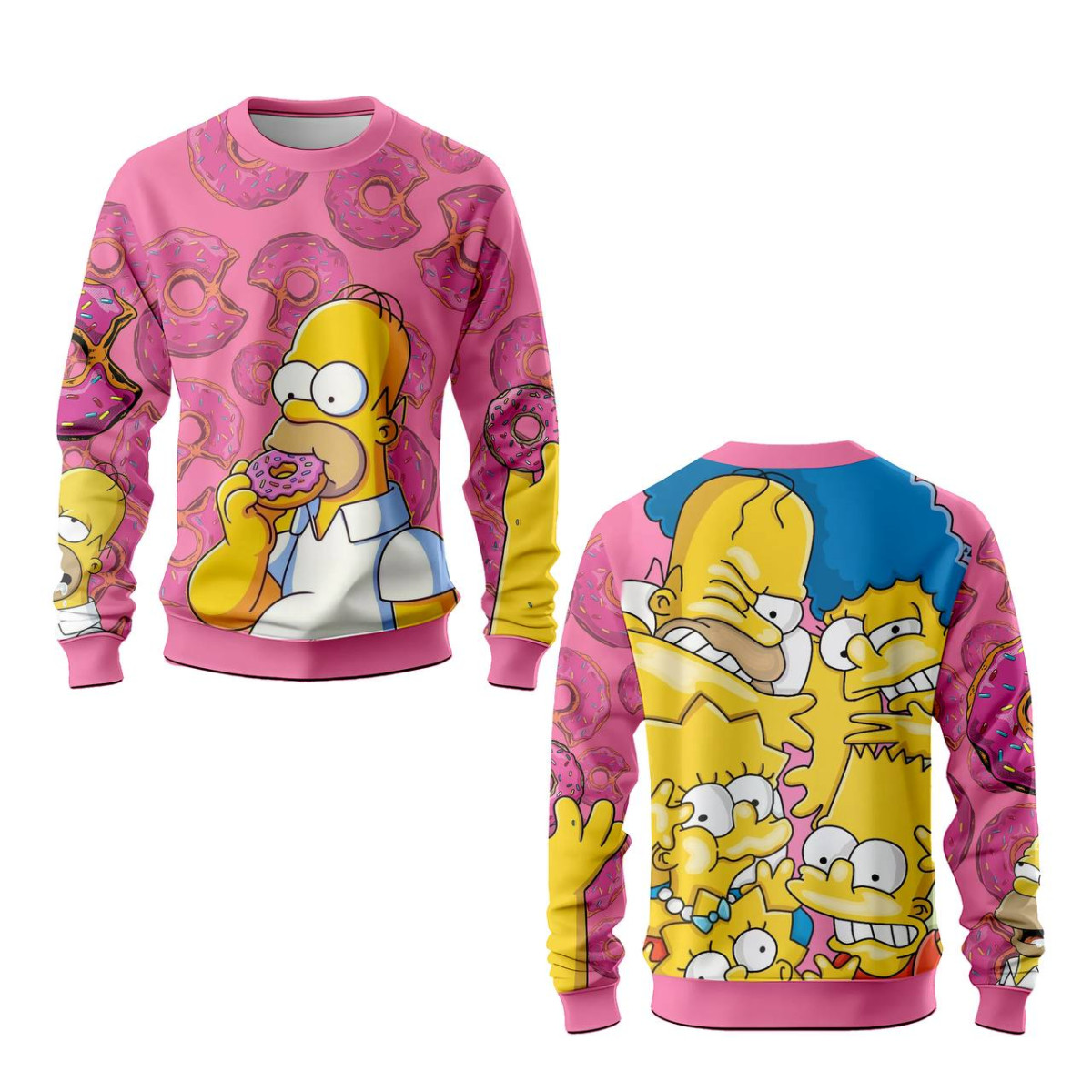 Свитшот с 3D принтом The Simpsons 31544 XS