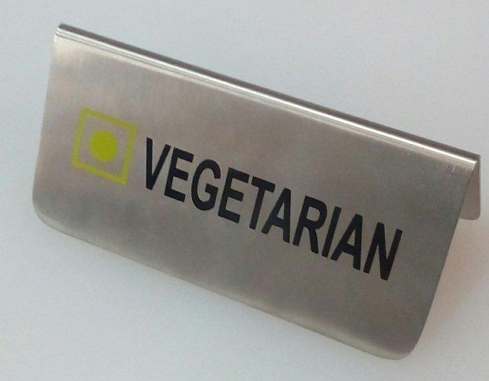 Табличка настольная Empire Vegetarian EM-1081 12 см Табличка настольная Empire Vegetarian EM-1081 12 см