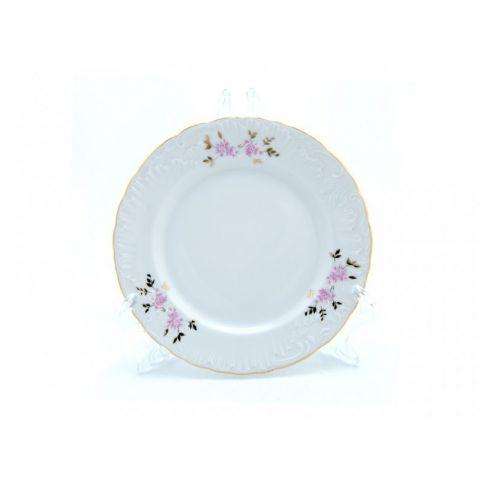 Тарелка десертная Cmielow Pink Flower 9704-17-T 17 см