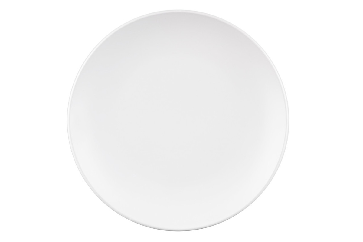 Тарелка обеденная Ardesto LuССa White AR-2926-WM 26 см