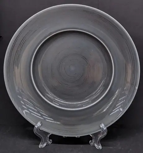 Тарелка для пасты Olens Борсалино 102-083-G 28х4.5 см серая