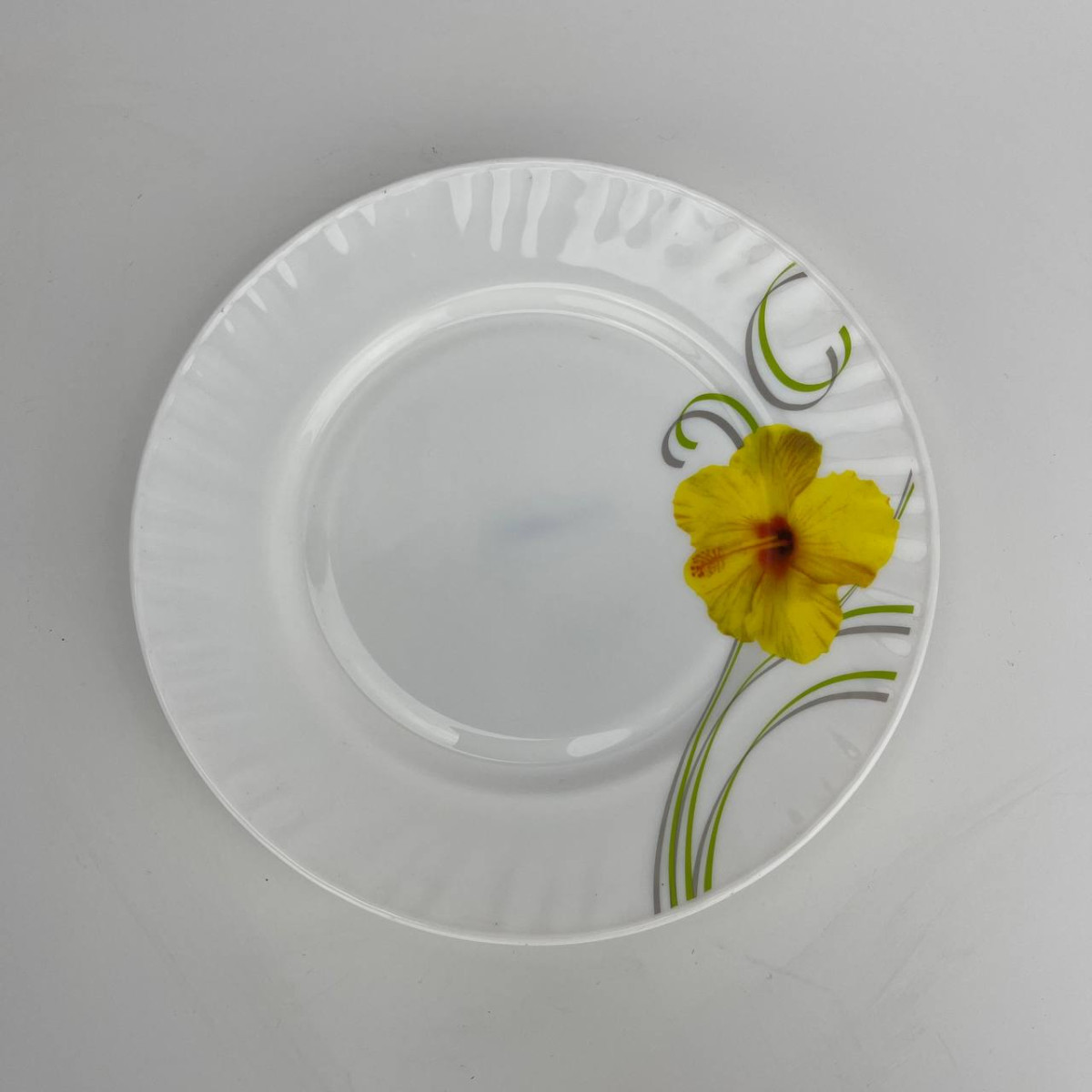 Тарелка обеденная Lorentso Yellow Flower XP-90-A8-61014 23 см Тарелка обеденная Lorentso Yellow Flower XP-90-A8-61014 23 см