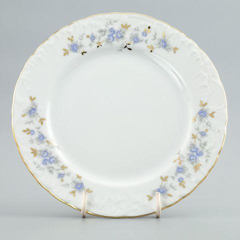 Тарелка десертная Cmielow Blue Flower 9706-17-439-T 17 см