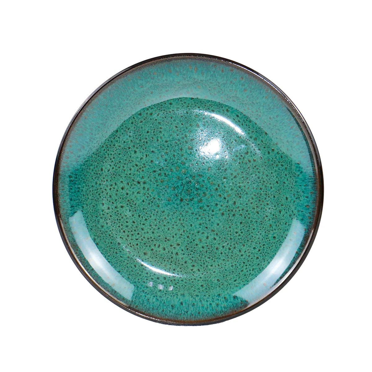 Тарелка десертная Krauff Emerald 21-318-002 20.8 см изумрудная
