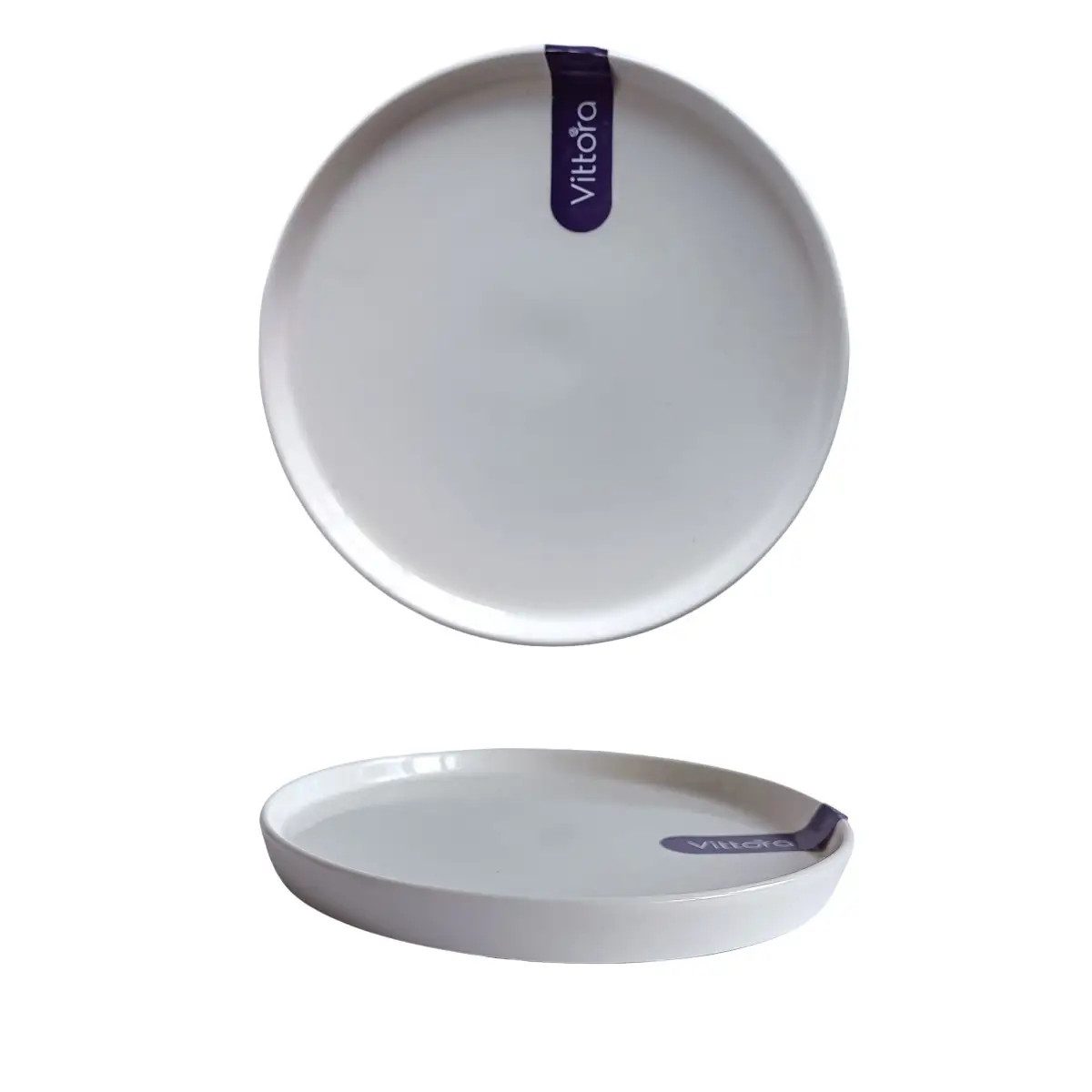 Тарелка десертная Vittora Cream Royale VT-P-1165CR 16.5 см кремовая