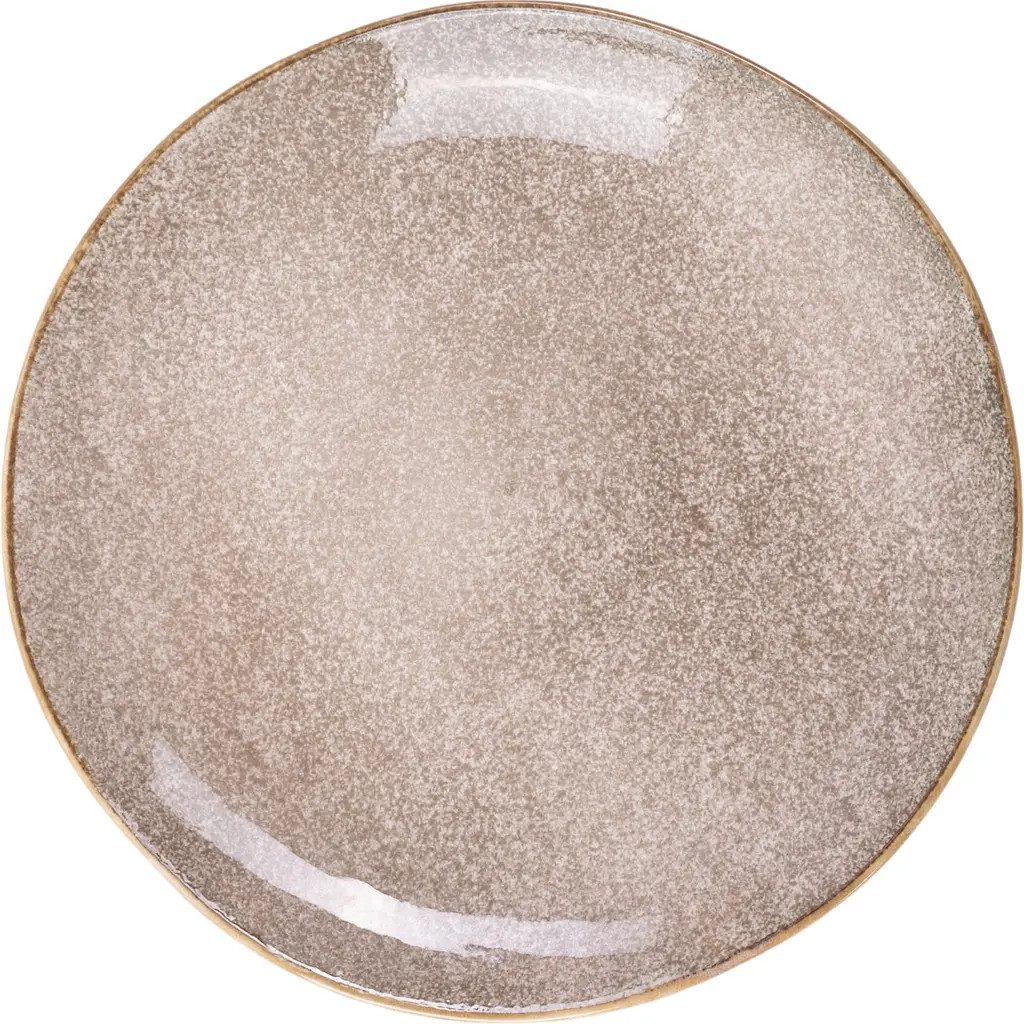 Тарелка десертная Krauff Grey Ferns L.Glinska 24-319-007 21 см