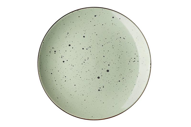 Тарелка обеденная Ardesto Bagheria Pastel Green AR-2926-GGС 26 см