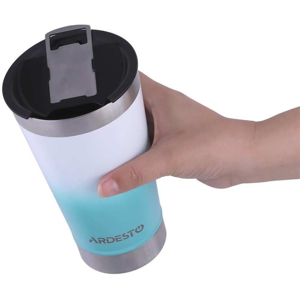 Термокружка Ardesto Bright Сity AR-2647-BL 470 мл голубая Термокружка Ardesto Bright Сity AR-2647-BL 470 мл голубая
