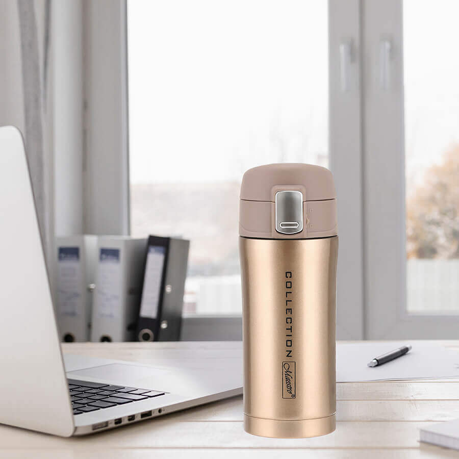 Термокружка Maestro MR-1641-32-Gold 320 мл золотистая