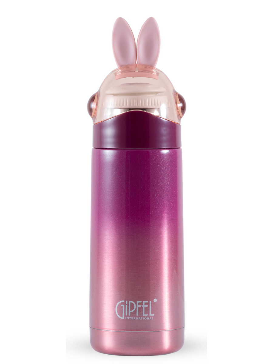 Термос питьевой Gipfel Lepre GP-8360 350 мл розовый