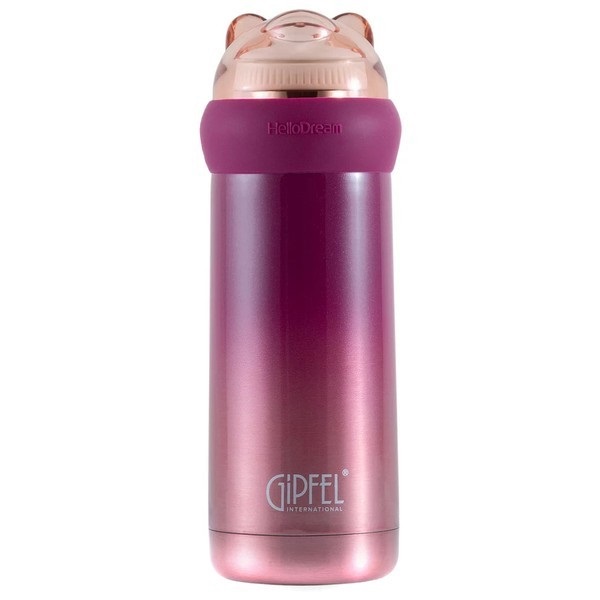 Термос питьевой Gipfel Orso GP-8363 350 мл бордовый