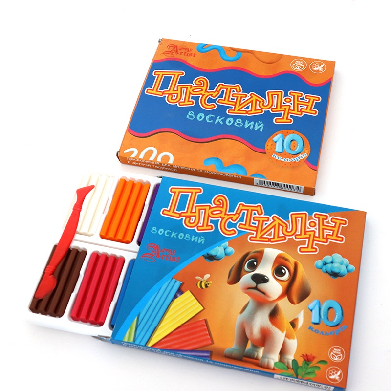 Пластилин восковый Little Artist 832537 7 цветов
