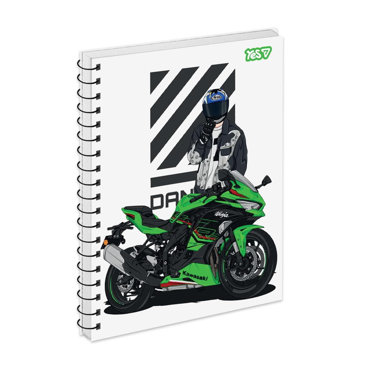 Тетрадь для записей А5 YES Moto 152299 80 листов