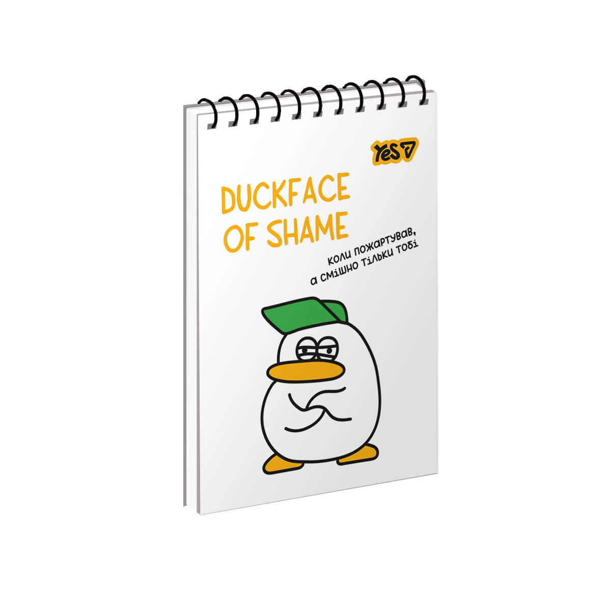 Тетрадь для записей А7 YES Duckface Mood 152529 80 листов